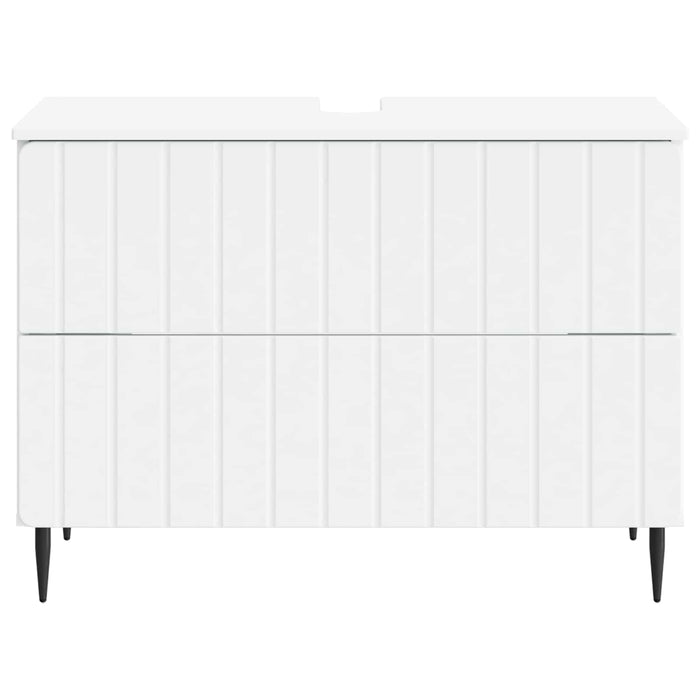 Dulap pentru Chiuveta de Baie ZWOLLE Alb 82 x 41 x 58,5 cm - WALTI WALTI