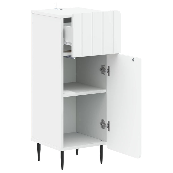 Dulap de Depozitare pentru Baie ZWOLLE Alb 30 x 31 x 79,5 cm WALTI