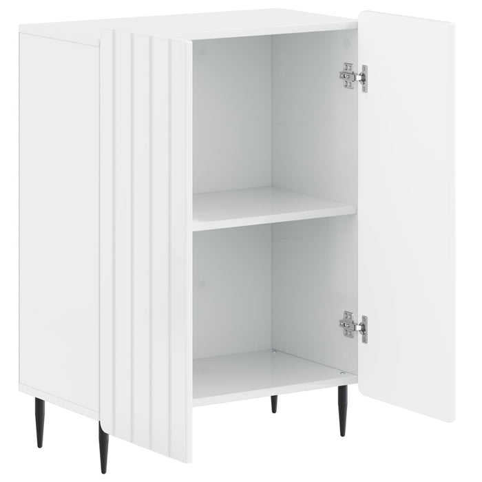 Dulap de Depozitare pentru Baie ZWOLLE Alb foarte lucios WALTI