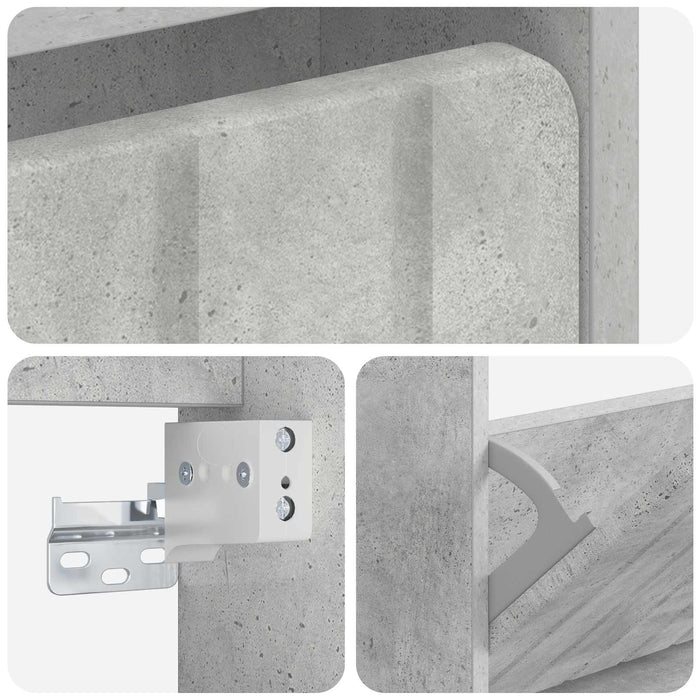 Dulap pentru pantofi montat pe perete ZWOLLE 71 x 17 x 43 cm WALTI