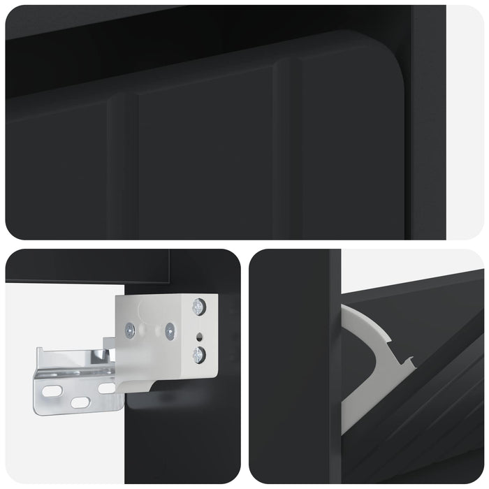 Dulap pentru pantofi montat pe perete ZWOLLE 71 x 17 x 86 cm WALTI