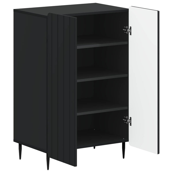Dulap pentru pantofi ZWOLLE 59,5 x 39,5 x 91,5 cm Negru WALTI