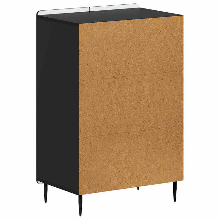 Dulap pentru pantofi ZWOLLE 59,5 x 39,5 x 91,5 cm Negru WALTI