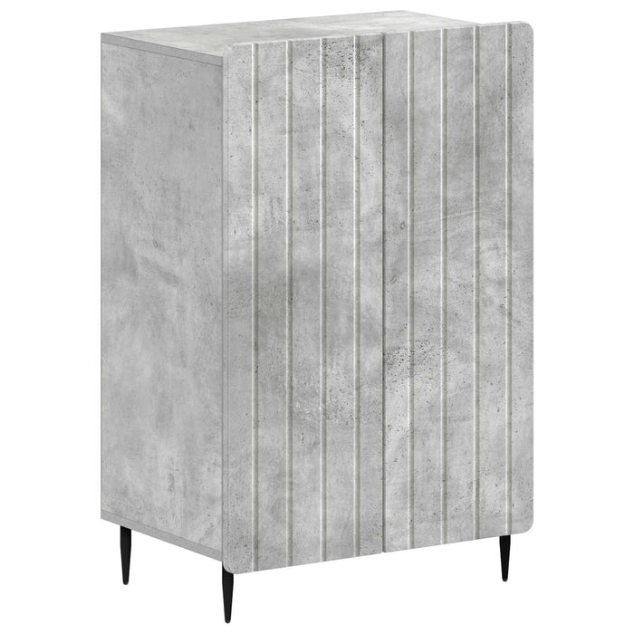 Dulap pentru pantofi ZWOLLE 59,5 x 39,5 x 91,5 cm Gri Beton WALTI