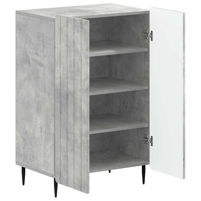 Dulap pentru pantofi ZWOLLE 59,5 x 39,5 x 91,5 cm Gri Beton WALTI