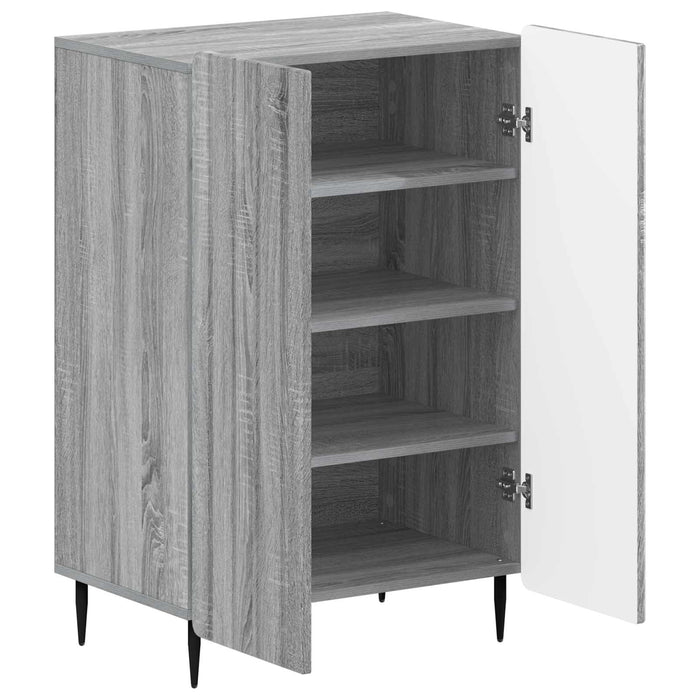 Dulap pentru pantofi ZWOLLE 59,5 x 39,5 x 91,5 cm Sonoma gri WALTI
