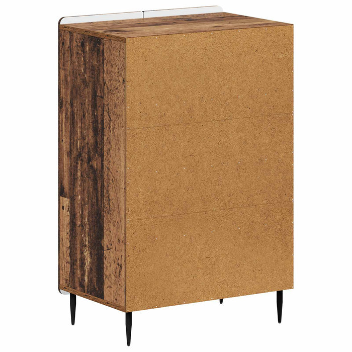 Dulap pentru pantofi ZWOLLE 59,5 x 39,5 x 91,5 cm Lemn vechi WALTI