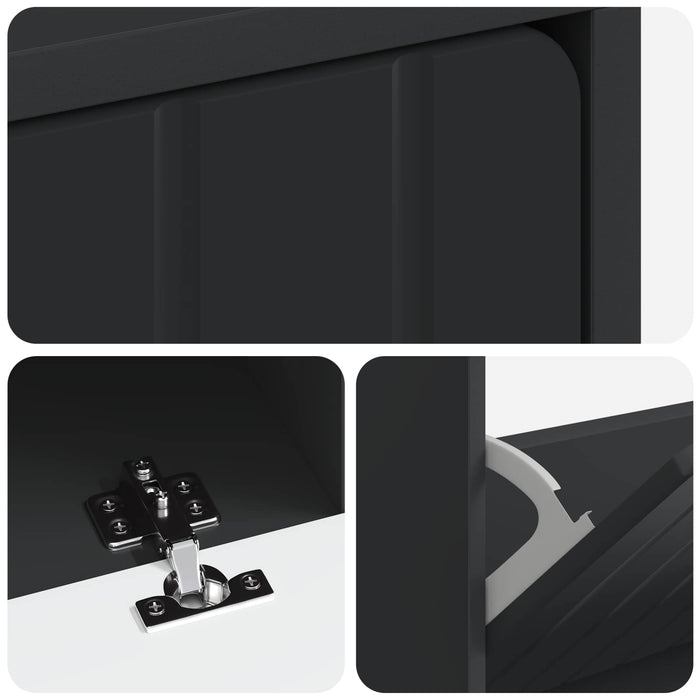 Dulap pentru pantofi ZWOLLE 78 x 24 x 103 cm Lemn prelucrat WALTI