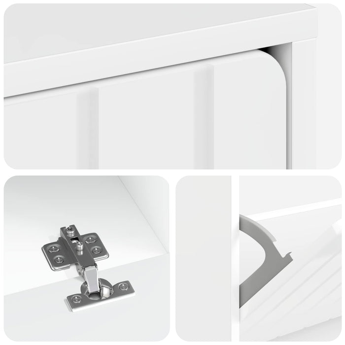Dulap pentru pantofi ZWOLLE 78 x 24 x 103 cm Lemn prelucrat WALTI