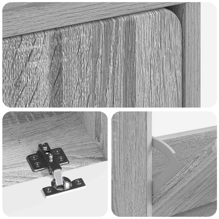 Dulap pentru pantofi ZWOLLE 78 x 24 x 103 cm Lemn prelucrat WALTI