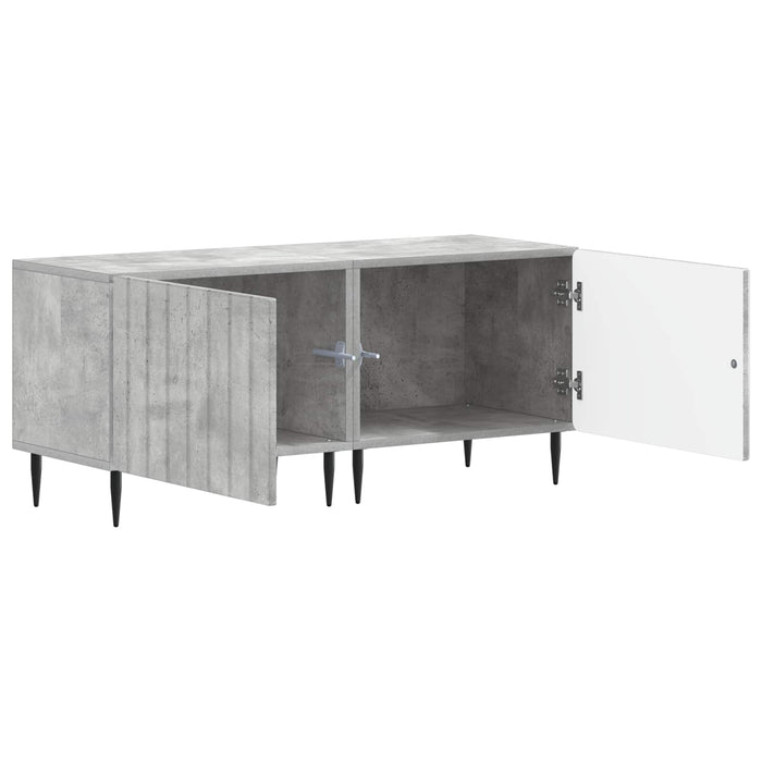 Cabinet TV Gri Beton Lemn prelucrat WALTI
