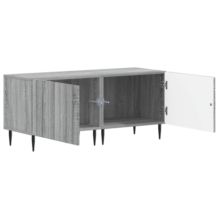 Cabinet TV Sonoma gri Lemn prelucrat WALTI