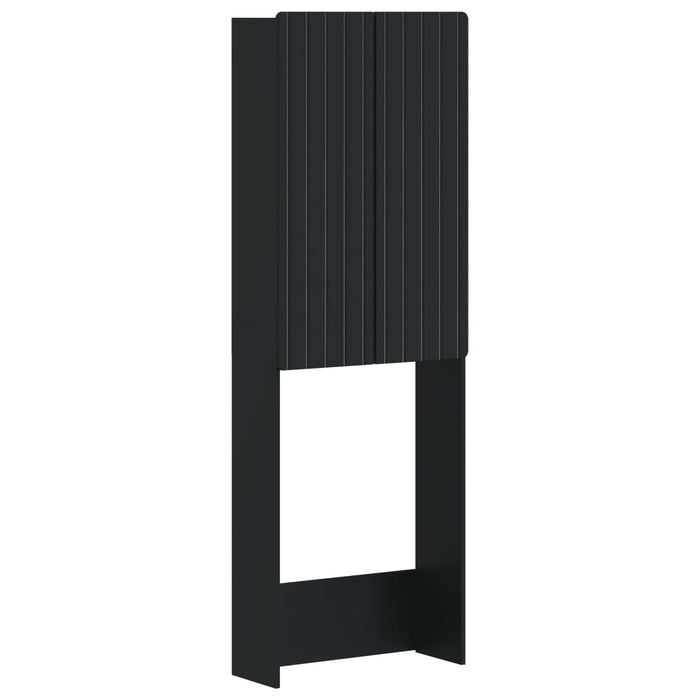 Dulap pentru toaletă ZWOLLE Negru 66 x 25,5 x 190 cm WALTI