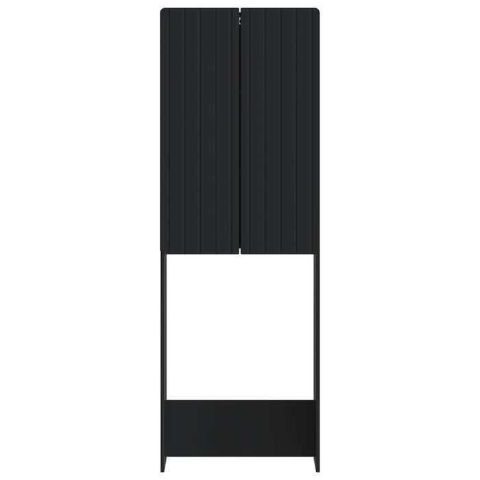 Dulap pentru toaletă ZWOLLE Negru 66 x 25,5 x 190 cm WALTI