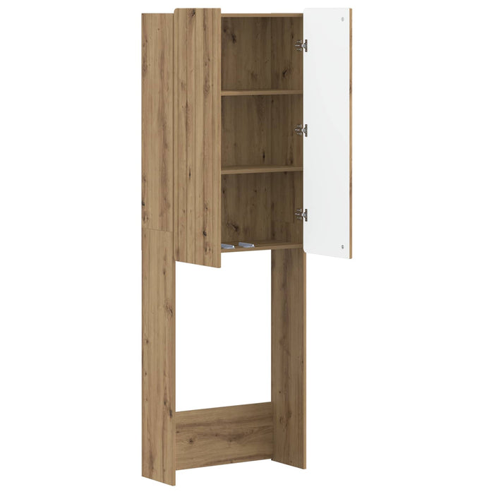 Dulap pentru toaletă ZWOLLE Stejar Artizanal 66 x 25,5 x 190 cm WALTI