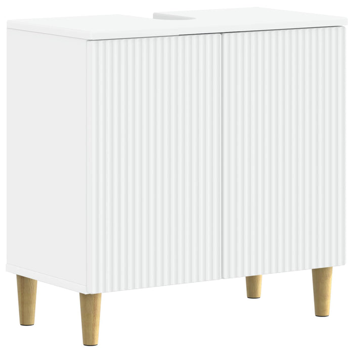 Dulap pentru Chiuveta de Baie ARNHEM Alb 59,5 x 31,5 x 59 cm - WALTI WALTI