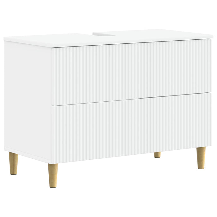 Dulap pentru Chiuveta de Baie ARNHEM Alb 82 x 41 x 59 cm - WALTI WALTI