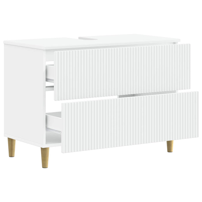Dulap pentru Chiuveta de Baie ARNHEM Alb 82 x 41 x 59 cm - WALTI WALTI