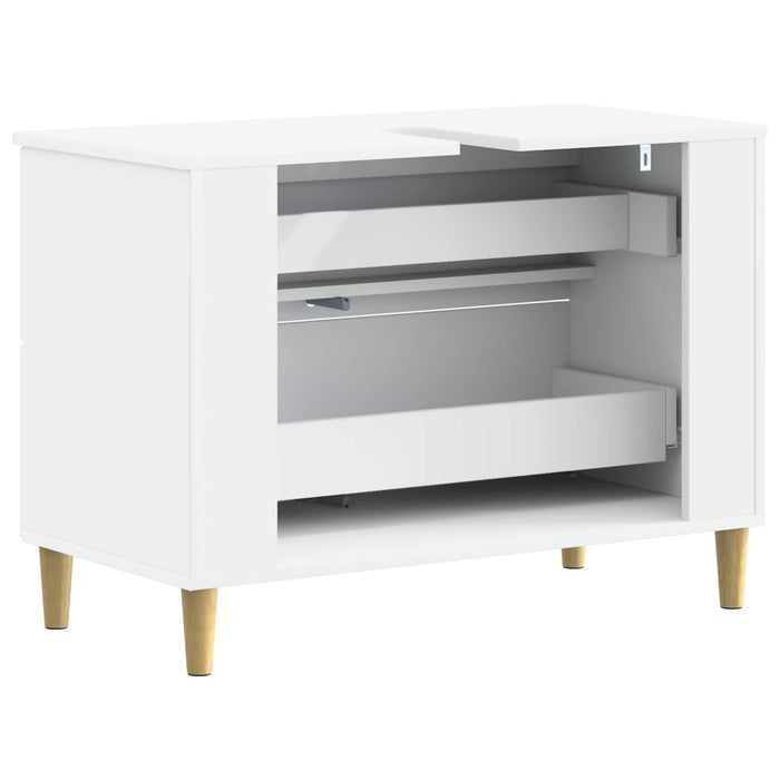 Dulap pentru Chiuveta de Baie ARNHEM Alb 82 x 41 x 59 cm - WALTI WALTI