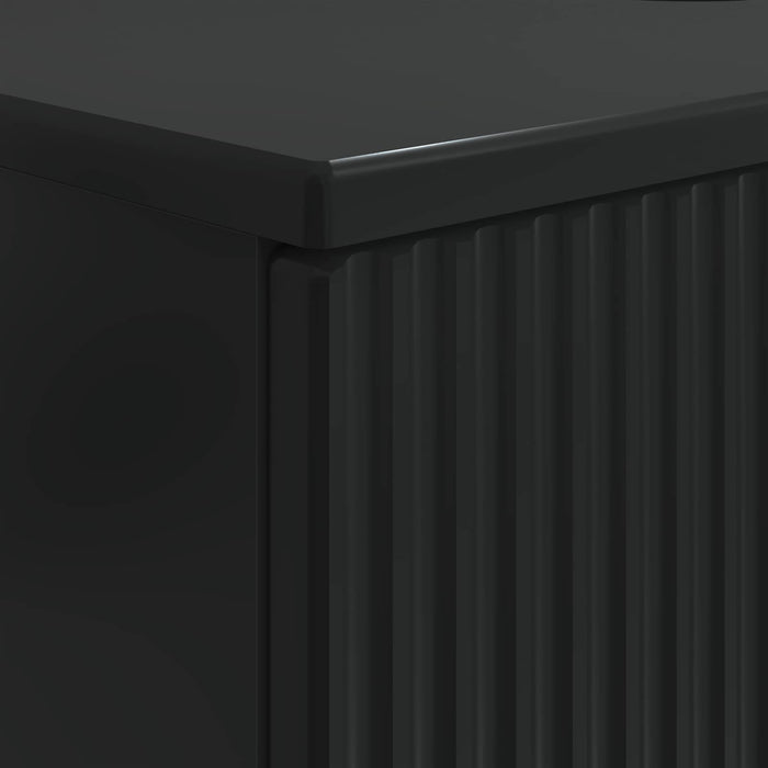 Dulap pentru Chiuveta de Baie ARNHEM Negru 82 x 41 x 59 cm - WALTI WALTI