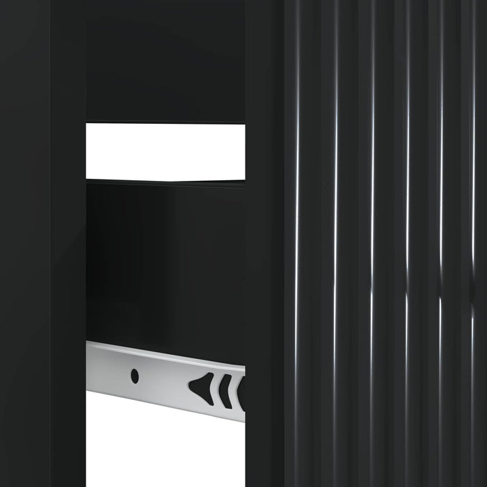 Dulap pentru Chiuveta de Baie ARNHEM Negru 82 x 41 x 59 cm - WALTI WALTI
