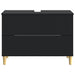 Dulap pentru Chiuveta de Baie ARNHEM Negru 82 x 41 x 59 cm - WALTI WALTI