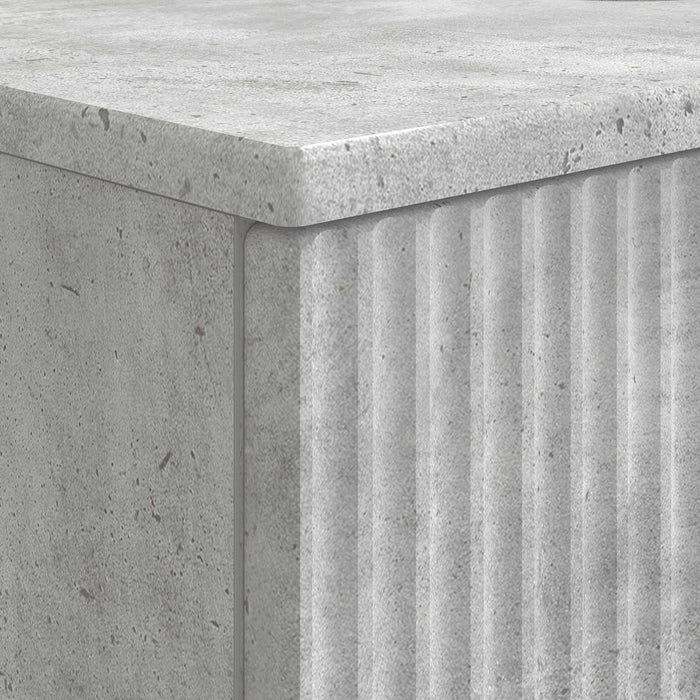 Dulap pentru Chiuveta de Baie ARNHEM Gri Beton 82 x 41 x 59 cm - WALTI WALTI