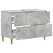 Dulap pentru Chiuveta de Baie ARNHEM Gri Beton 82 x 41 x 59 cm - WALTI WALTI