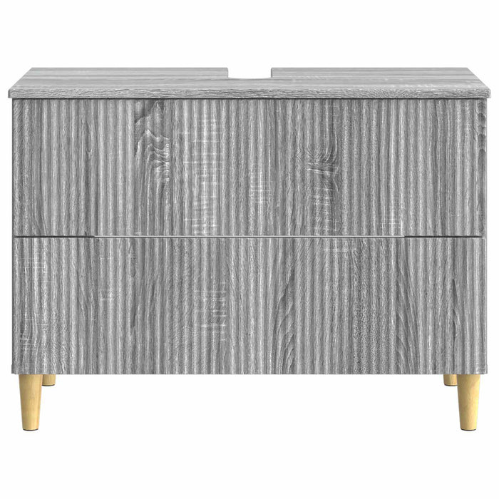 Dulap pentru Chiuveta de Baie ARNHEM Sonoma gri 82 x 41 x 59 cm - WALTI WALTI