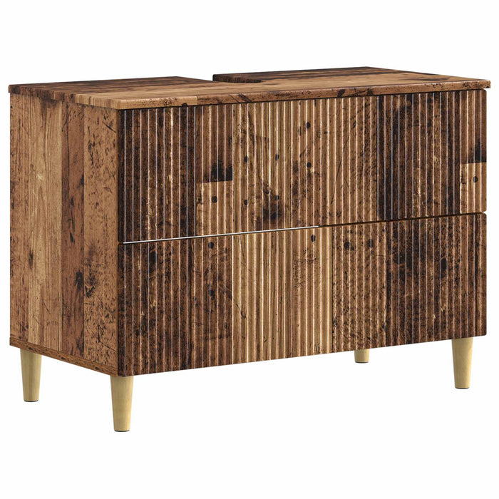 Dulap pentru Chiuveta de Baie ARNHEM Lemn vechi 82 x 41 x 59 cm - WALTI WALTI