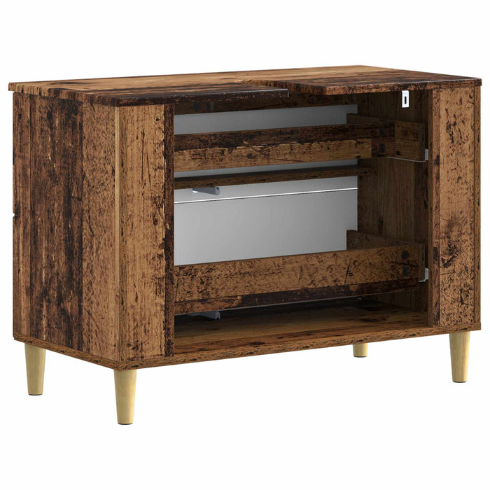 Dulap pentru Chiuveta de Baie ARNHEM Lemn vechi 82 x 41 x 59 cm - WALTI WALTI