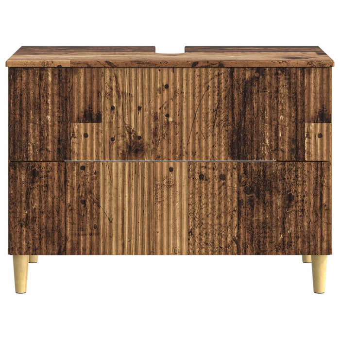 Dulap pentru Chiuveta de Baie ARNHEM Lemn vechi 82 x 41 x 59 cm - WALTI WALTI