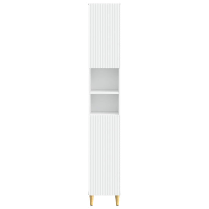 Cabinet de Baie cu Raft Deschis ARNHEM Alb 30 x 31 x 190 cm WALTI