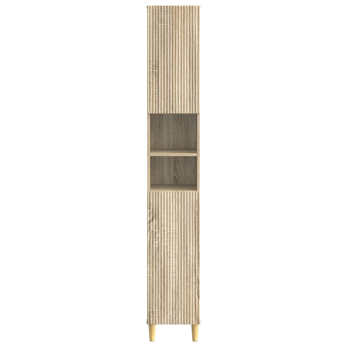 Cabinet de Baie cu Raft Deschis ARNHEM Stejar Sonoma WALTI