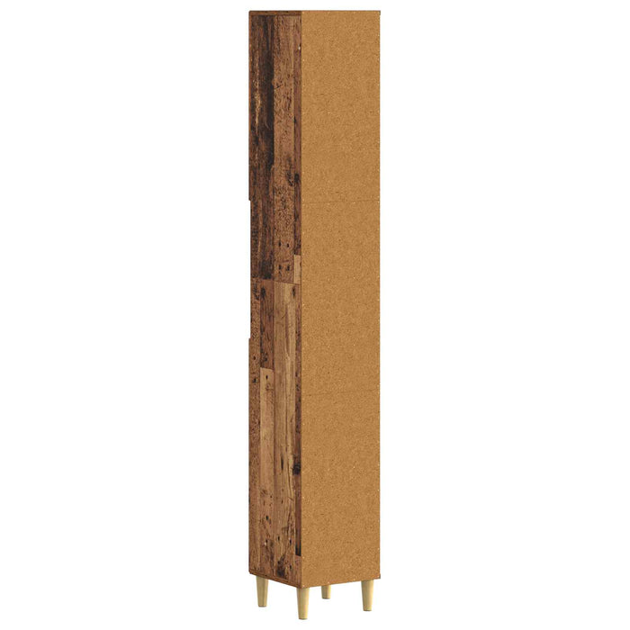 Cabinet de Baie cu Raft Deschis ARNHEM Lemn vechi WALTI