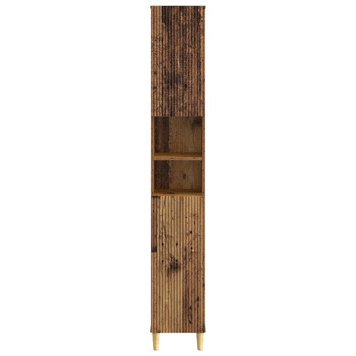 Cabinet de Baie cu Raft Deschis ARNHEM Lemn vechi WALTI