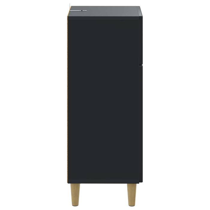 Dulap de Depozitare pentru Baie ARNHEM Negru 30 x 31 x 80 cm WALTI