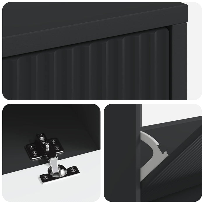 Dulap pentru pantofi ARNHEM 78 x 24 x 103 cm Lemn prelucrat WALTI