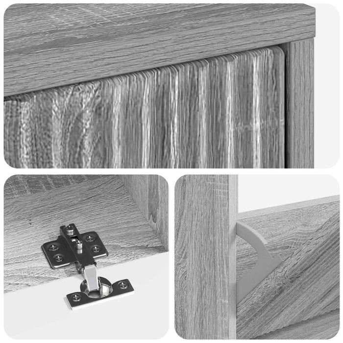Dulap pentru pantofi ARNHEM 78 x 24 x 103 cm Lemn prelucrat WALTI