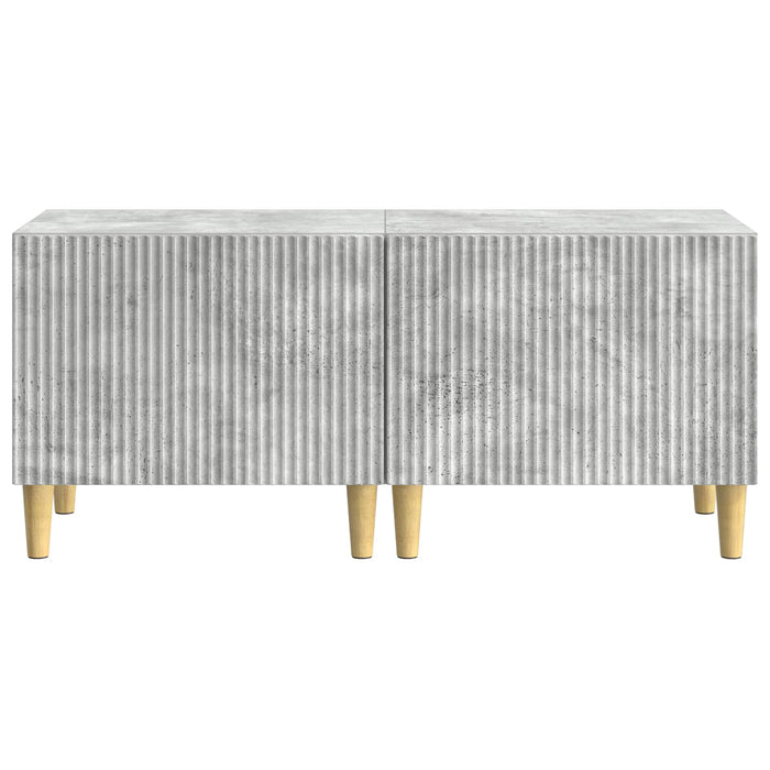 Cabinet TV Gri Beton Lemn prelucrat WALTI