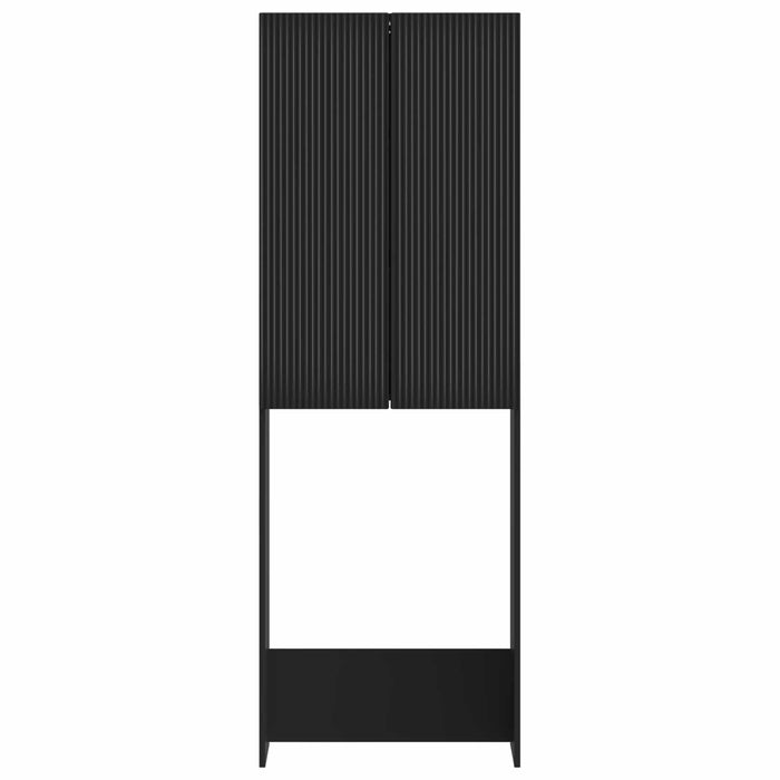 Dulap pentru toaletă ARNHEM Negru 66 x 25,5 x 190 cm WALTI