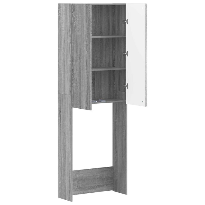 Dulap pentru toaletă ARNHEM Sonoma gri 66 x 25,5 x 190 cm WALTI