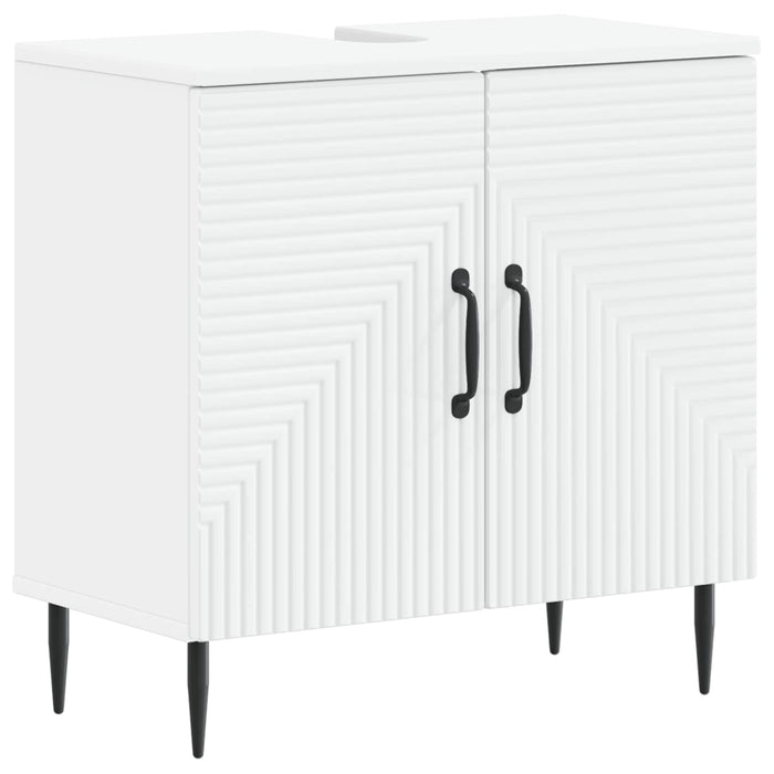 Dulap pentru Chiuveta de Baie HAARLEM Alb 59,5 x 31,5 x 59 cm WALTI