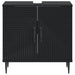 Dulap pentru Chiuveta de Baie HAARLEM Negru 59,5 x 31,5 x 59 cm - WALTI WALTI