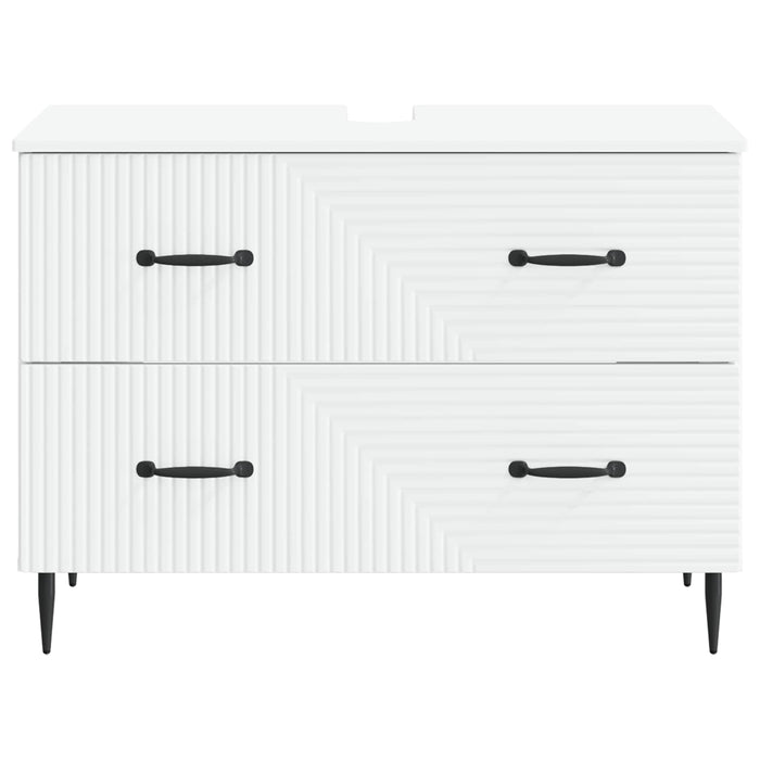 Dulap pentru Chiuveta de Baie HAARLEM Alb 82 x 41 x 58,5 cm - WALTI WALTI