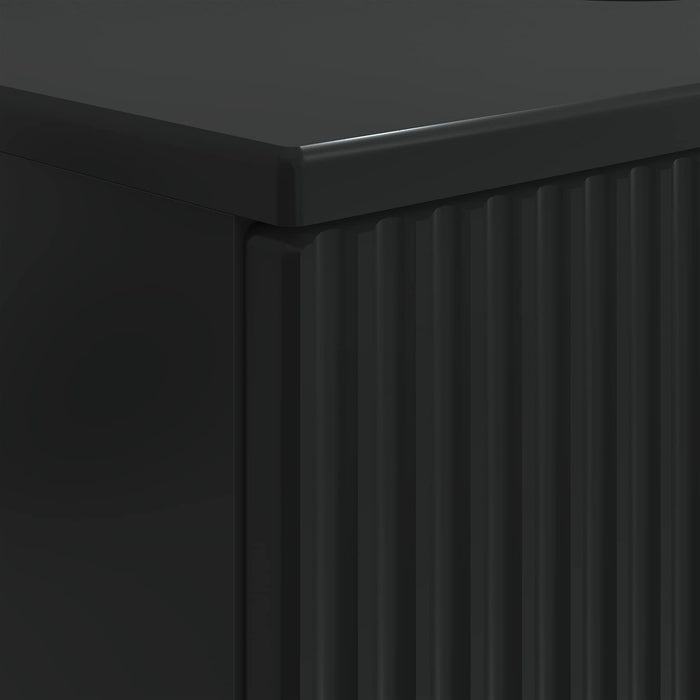 Dulap pentru Chiuveta de Baie HAARLEM Negru 82 x 41 x 58,5 cm - WALTI WALTI
