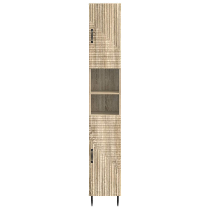 Cabinet de Baie cu Raft Deschis HAARLEM Stejar Sonoma WALTI
