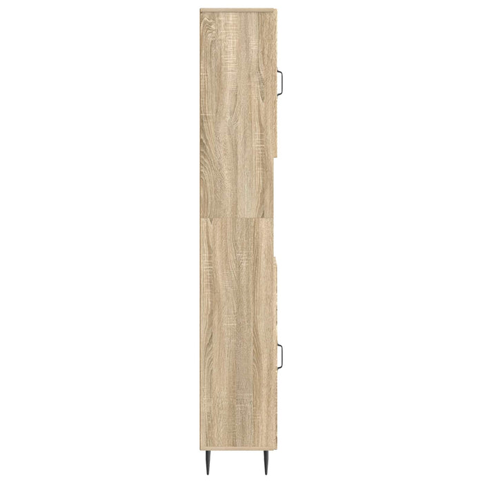 Cabinet de Baie cu Raft Deschis HAARLEM Stejar Sonoma WALTI