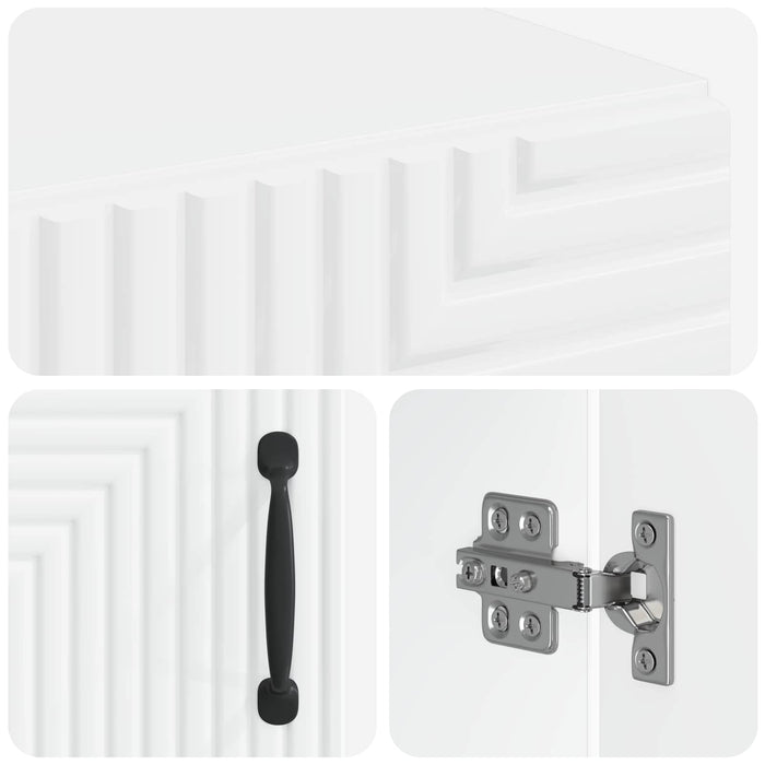 Dulap de Depozitare pentru Baie HAARLEM Alb 30 x 31 x 80 cm WALTI