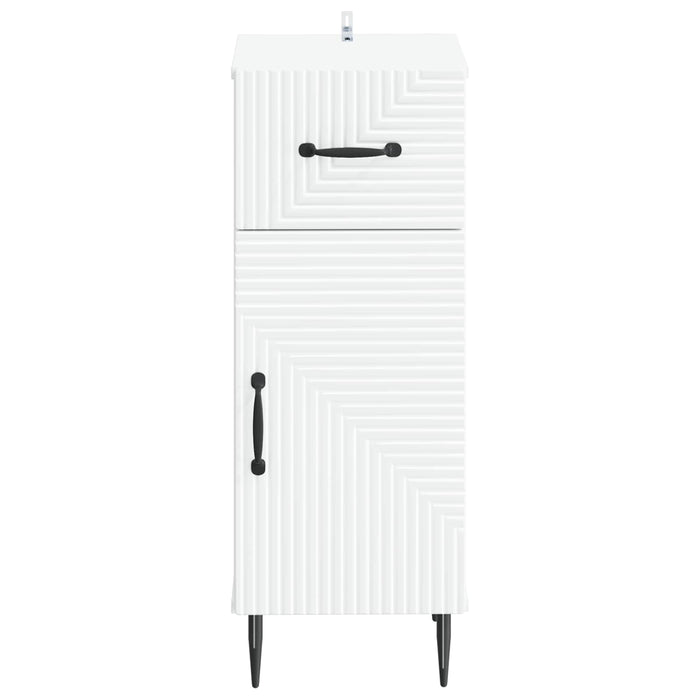 Dulap de Depozitare pentru Baie HAARLEM Alb 30 x 31 x 80 cm WALTI